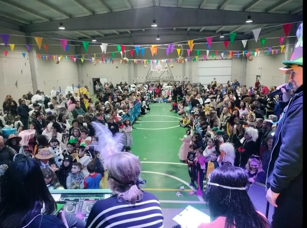 El ayuntamiento de Sariegos organiza este domingo 15 de febrero en Azadinos el d&iacute;a grande de un Carnaval que crece cada a&ntilde;o. Foto: Ayto Le&oacute;n.