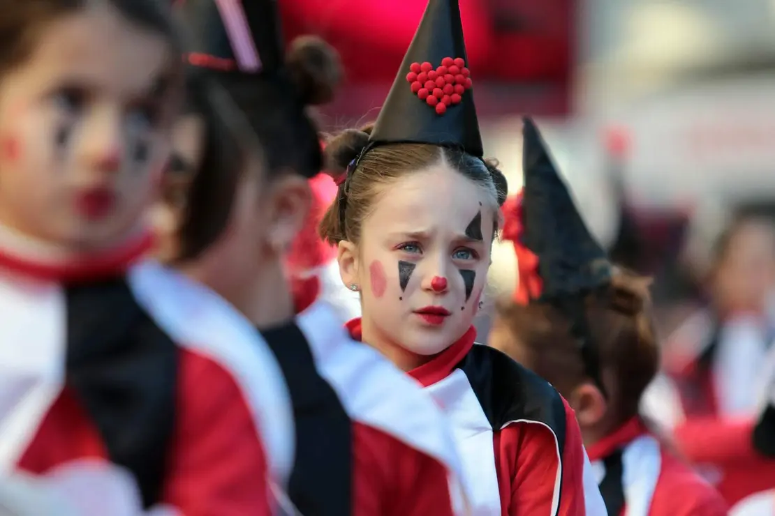 Cabalgata de Carnaval en la capital leonesa. Foto: Peio Garc&iacute;a