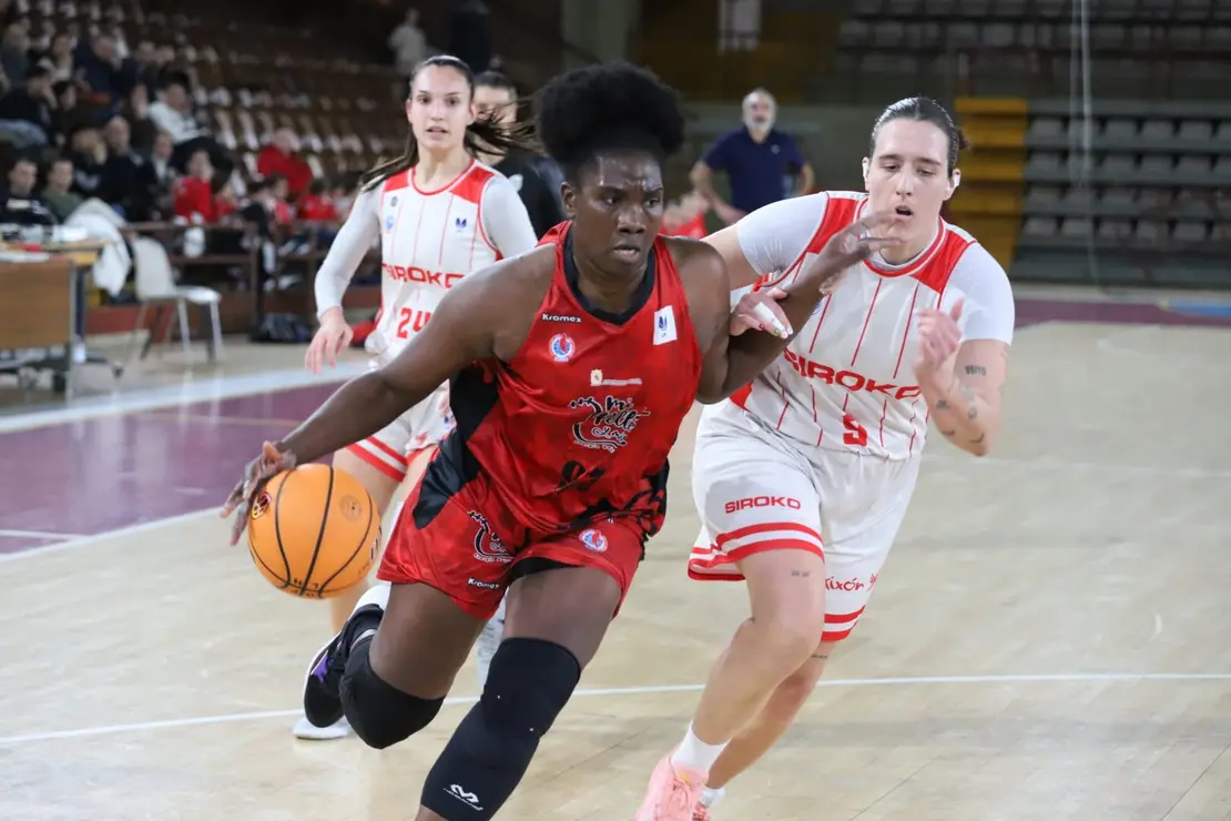 El BF Le&oacute;n se qued&oacute; sin premio en el Palacio Municipal de Deportes tras caer por 90-93 ante el Siroko Gij&oacute;n Basketball en un encuentro vibrante, decidido en los &uacute;ltimos instantes. Fotos: Isaac Llamazares
