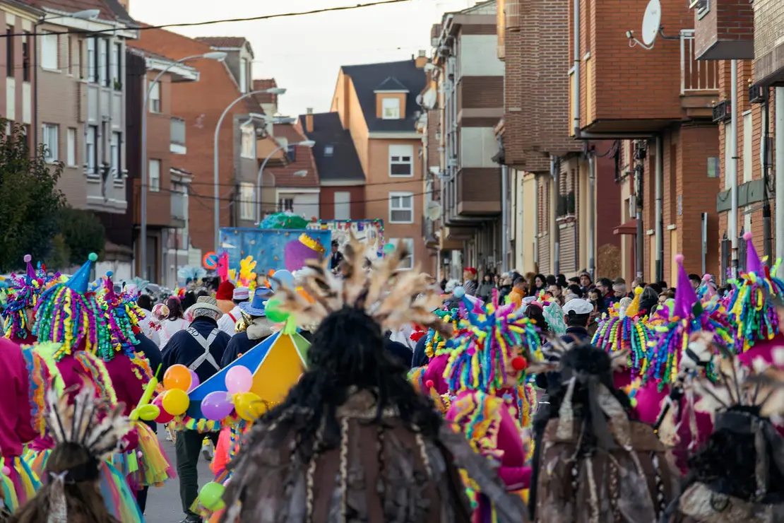 Carnaval en La Virgen del Camino. Foto: Ayto. Valverde de la Virgen.