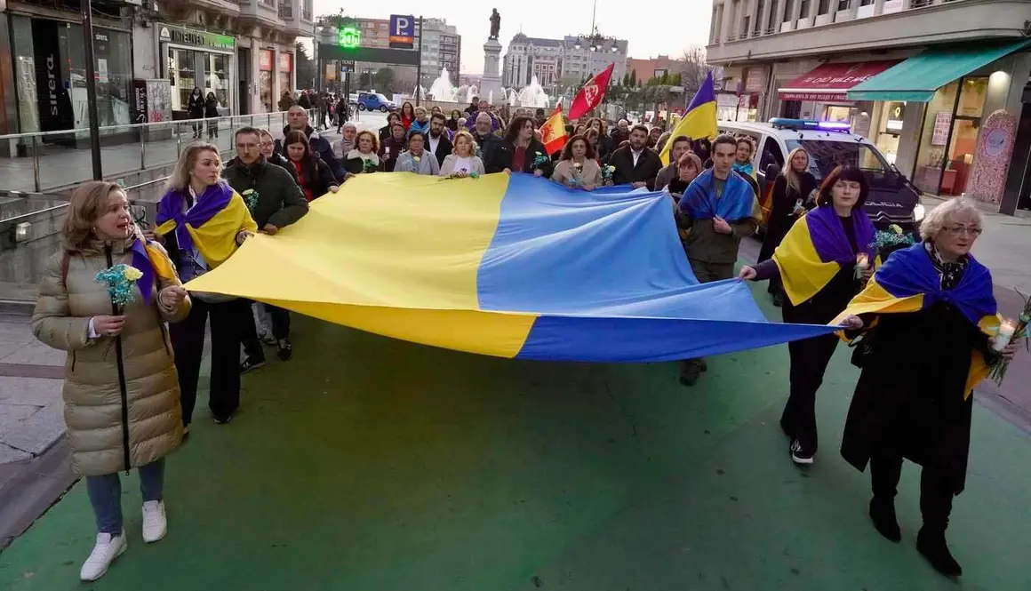 La Asociaci&oacute;n de Amigos Leoneses Ucranianos Damnificados convoca una manifestaci&oacute;n con motivo del cuarto aniversario del inicio de la invasi&oacute;n de Rusia a Ucrania