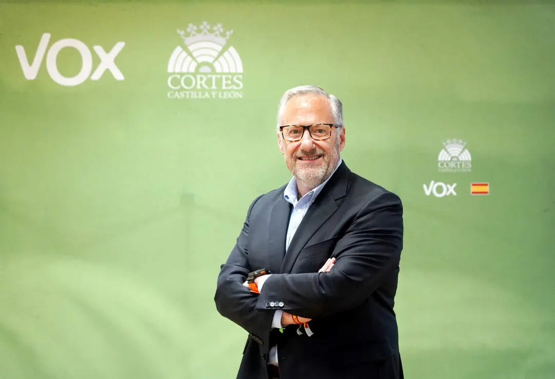 Carlos Poll&aacute;n, candidato a la presidencia de la Junta de Castilla y Le&oacute;n por Vox