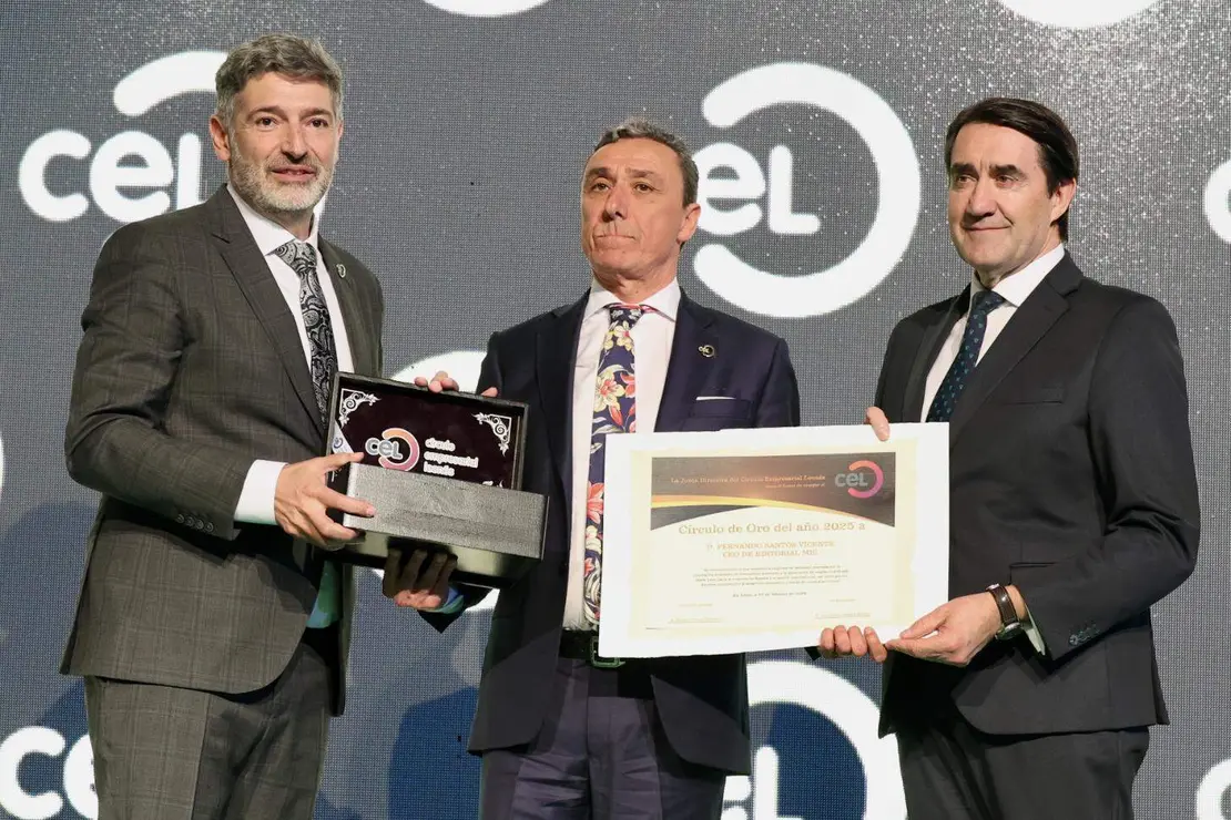 La Gala del C&iacute;rculo de Oro 2025 del C&iacute;rculo Empresarial Leon&eacute;s (CEL) se celebra en el Palacio de Exposiciones de Le&oacute;n. Fotos: Peio Garc&iacute;a.