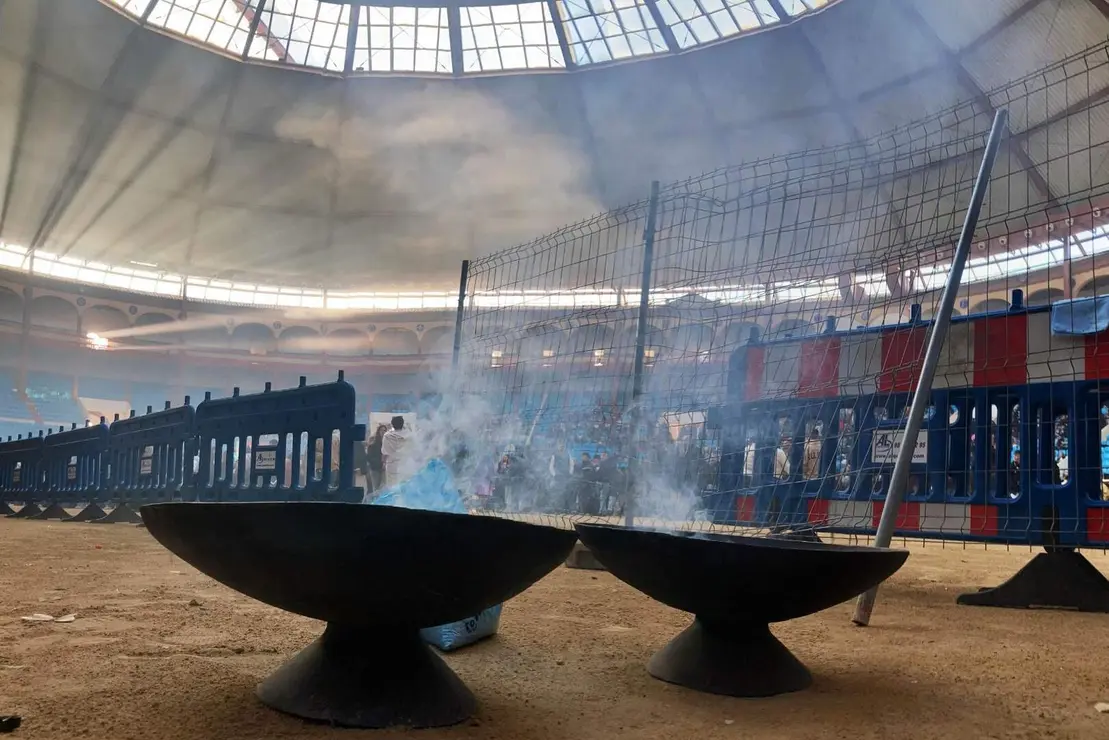 Celebraci&oacute;n de Al Brazo y al Hombro Fest, festival que re&uacute;ne por primera vez a bandas de m&uacute;sica de cofrad&iacute;as de Castilla y Le&oacute;n, Galicia y Andaluc&iacute;a. Fotos: Peio Garc&iacute;a