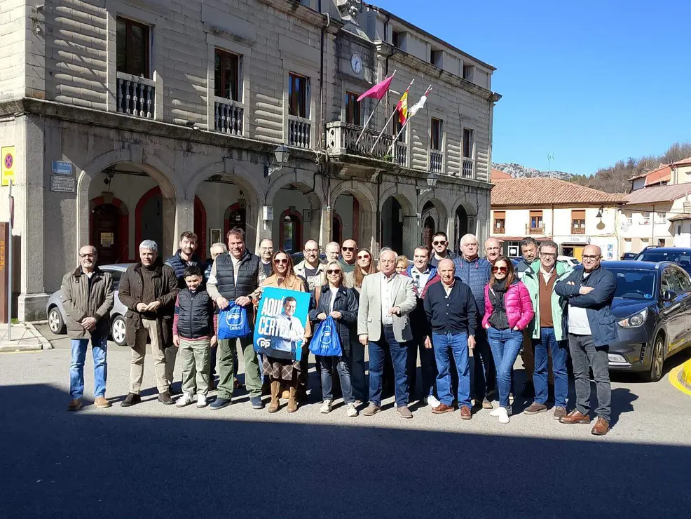 Candidatura visita a Cistierna