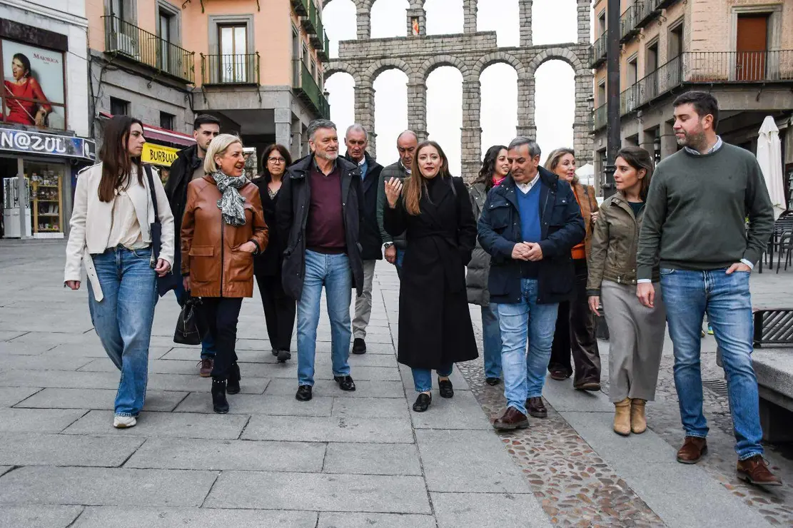 La portavoz del Grupo Popular en el Congreso de los Diputados, Ester Mu&ntilde;oz, visita Segovia. Fotos: Nacho Valverde