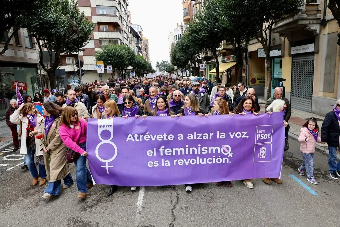 La Comisi&oacute;n 8M organiza una manifestaci&oacute;n en Le&oacute;n por el D&iacute;a Internacional de la Mujer