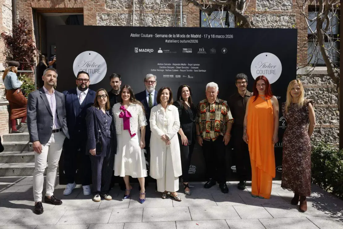 260317 MAR&Iacute;A PETIT Y SANTIAGO APARICIO CON DISE&Ntilde;ADORES ATELIER