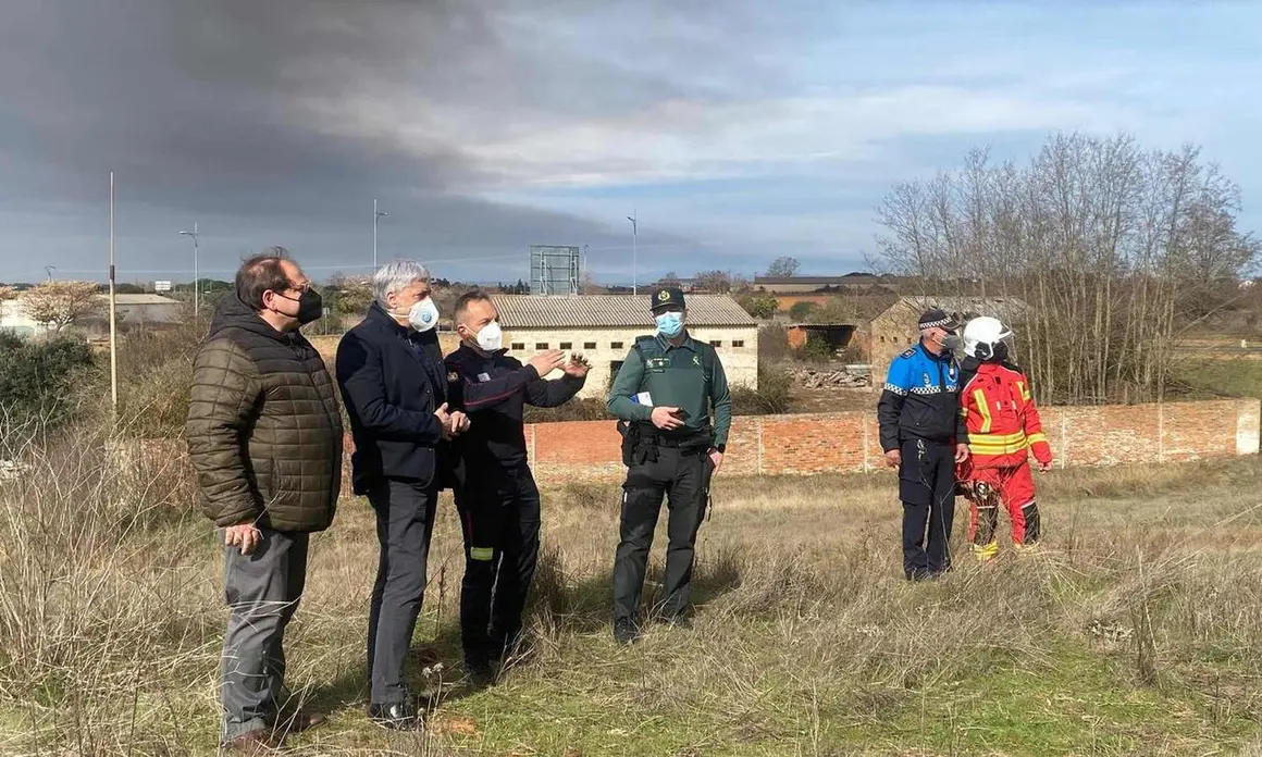 Incendio nave La Ba&ntilde;eza