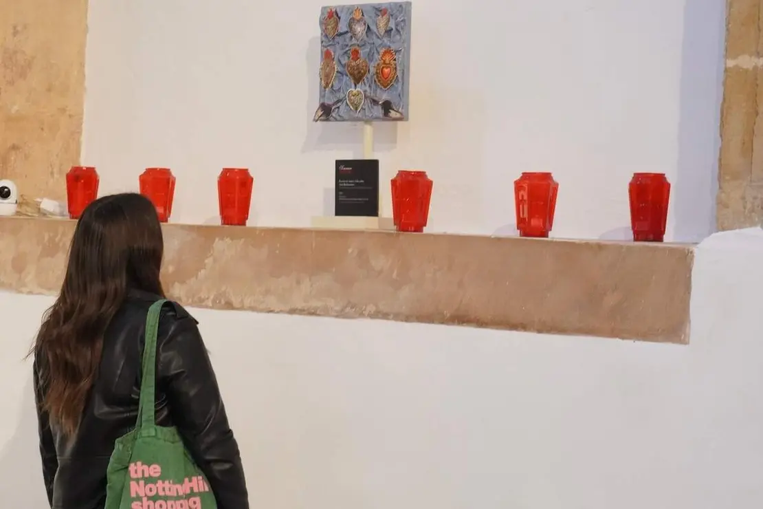 El presidente de la Diputaci&oacute;n de Le&oacute;n, Gerardo &Aacute;lvarez Courel, inaugura la exposici&oacute;n &lsquo;Sincretismo emocional II&rsquo; e informa sobre nuevas acciones del Museo de los Pueblos Leoneses