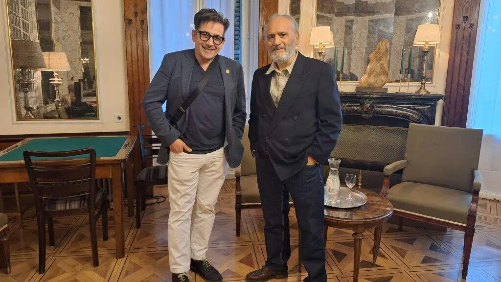 La Casa de Le&oacute;n conversa sobre tecnolog&iacute;a con el empresario Alfredo &Aacute;lvarez. Foto: Casa de Le&oacute;n en Madrid.