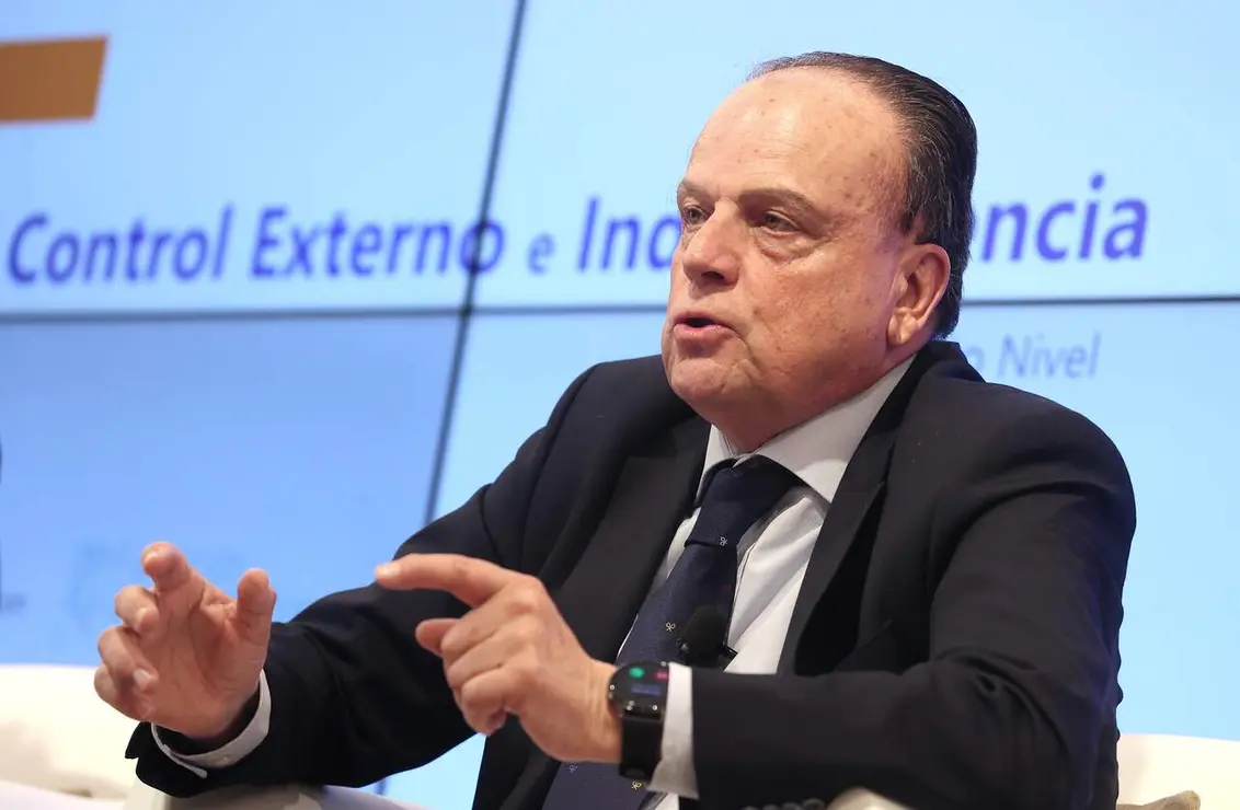 El presidente del Consejo de Cuentas de Castilla y Le&oacute;n, Mario Amilivia, interviene en el Encuentro de Alto Nivel organizado por el Tribunal de Cuentas, en colaboraci&oacute;n con la Iniciativa de Desarrollo de la Asociaci&oacute;n Internacional de Entidades Fiscalizadoras Superiores.