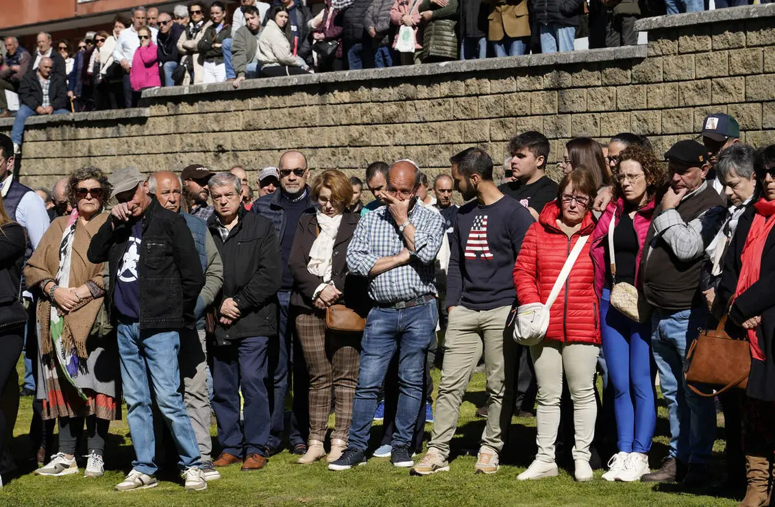 Homenaje del Ayuntamiento de Villablino (Le&oacute;n), a los mineros fallecidos en el accidente de Cerredo (Asturias)