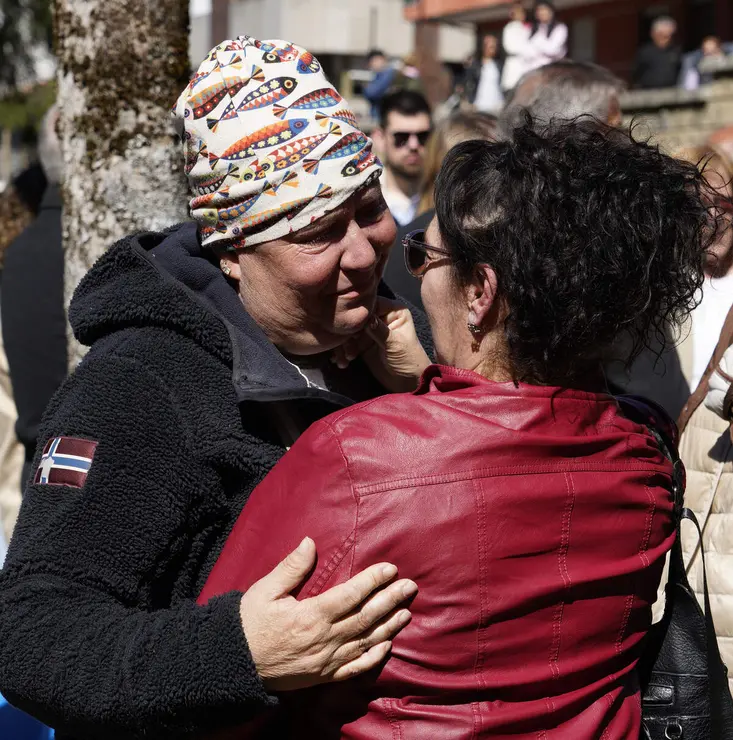 Homenaje del Ayuntamiento de Villablino (Le&oacute;n), a los mineros fallecidos en el accidente de Cerredo (Asturias)