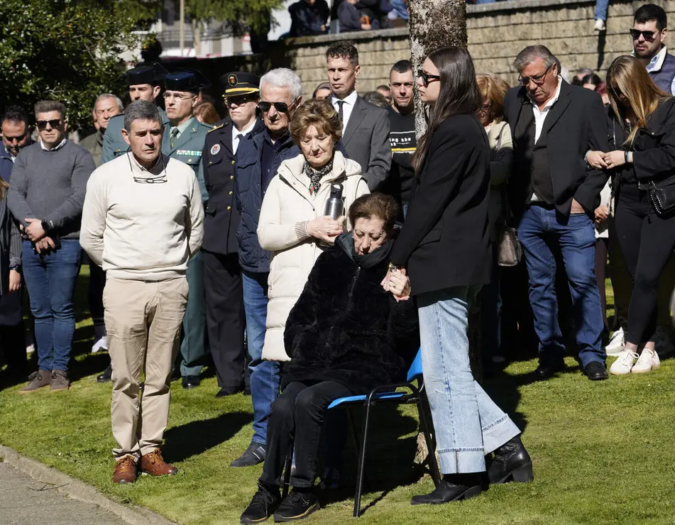 Homenaje del Ayuntamiento de Villablino (Le&oacute;n), a los mineros fallecidos en el accidente de Cerredo (Asturias)