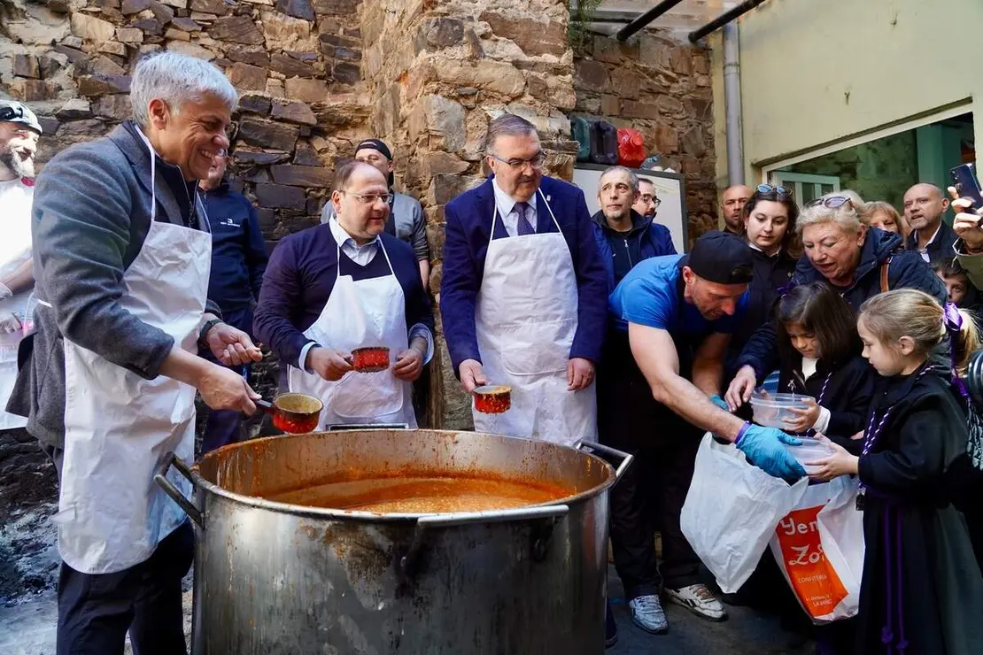 La Cofrad&iacute;a Nuestra Se&ntilde;ora de las Angustias y Soledad de La Ba&ntilde;eza organiza la procesi&oacute;n del Santo Potajero, declarada de Inter&eacute;s Tur&iacute;stico Provincial