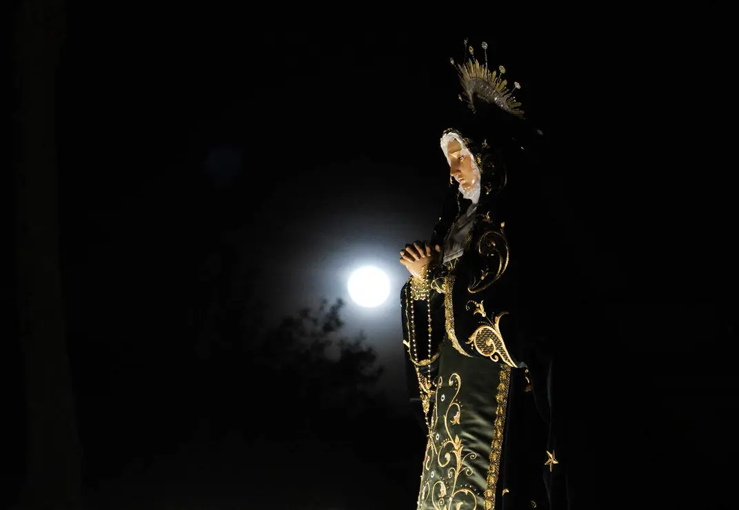 Procesi&oacute;n de la Sant&iacute;sima Virgen de los Dolores y Ver&oacute;nica de Villafranca del Bierzo (Le&oacute;n)