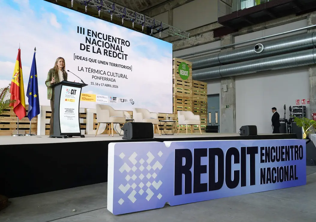 La vicepresidenta tercera del Gobierno y ministra de Transici&oacute;n Ecol&oacute;gica y Reto Demogr&aacute;fico, Sara Aagesen, inaugura la tercera edici&oacute;n del Encuentro Nacional de la Red de Centros de Innovaci&oacute;n Territorial