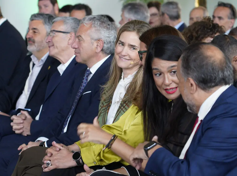 La vicepresidenta tercera del Gobierno y ministra de Transici&oacute;n Ecol&oacute;gica y Reto Demogr&aacute;fico, Sara Aagesen, inaugura la tercera edici&oacute;n del Encuentro Nacional de la Red de Centros de Innovaci&oacute;n Territorial