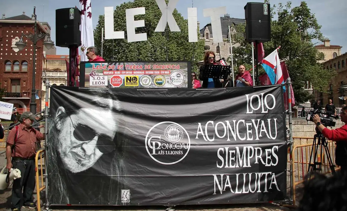 Le&oacute;n acoge el V Camino a la Libertad organizado por Conceyu Pa&iacute;s Llion&eacute;s y Xuntanza Llionesista