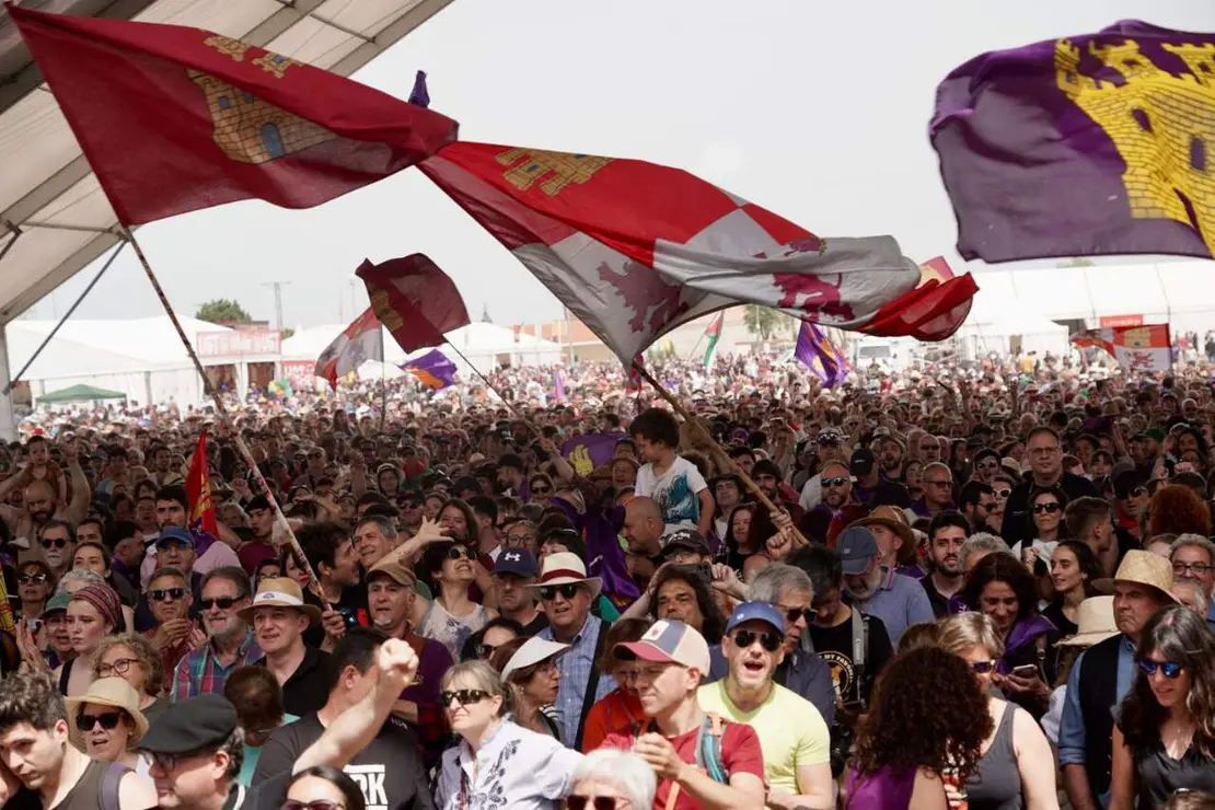 Villalar vive una intensa jornada que entremezcla lo pol&iacute;tico, lo reivindicativo y lo social, sin olvidar la parte festiva y cultural. Foto: Eduardo Margareto