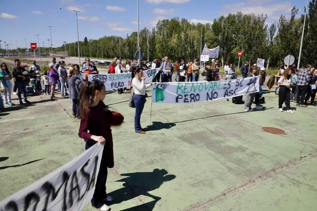 La asociaci&oacute;n vecinal de La Lastra convoca una protesta contra la planta de biomasa en Le&oacute;n