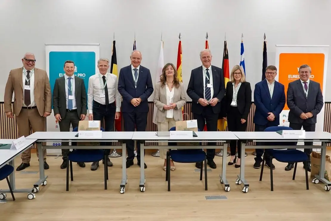 La rectora de la Universidad de Le&oacute;n, Nuria Gonz&aacute;lez, preside la inauguraci&oacute;n &lsquo;Review week&rsquo; de la alianza Eureca-Pro, tras la que los nueve rectores de las universidades que la integran firman un acuerdo en materia formativa