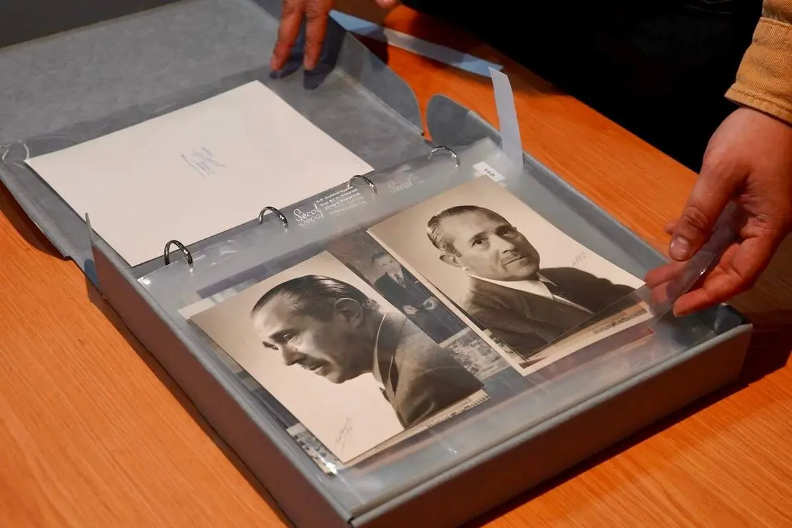 El delegado territorial de la Junta, Eduardo Diego, presenta el fondo documental &lsquo;Arias Navarro&rsquo;, en el marco de la Semana Internacional de los Archivos