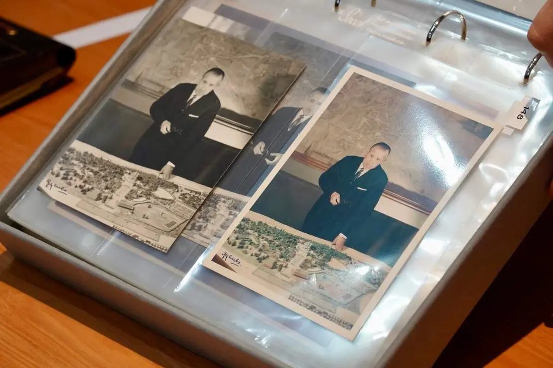El delegado territorial de la Junta, Eduardo Diego, presenta el fondo documental &lsquo;Arias Navarro&rsquo;, en el marco de la Semana Internacional de los Archivos