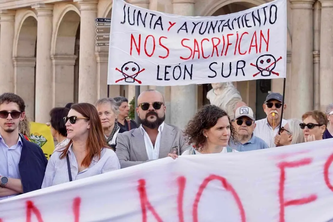 La plataforma contra la planta de biomasa de Puente Castro en Le&oacute;n se manifiesta contra el proyecto