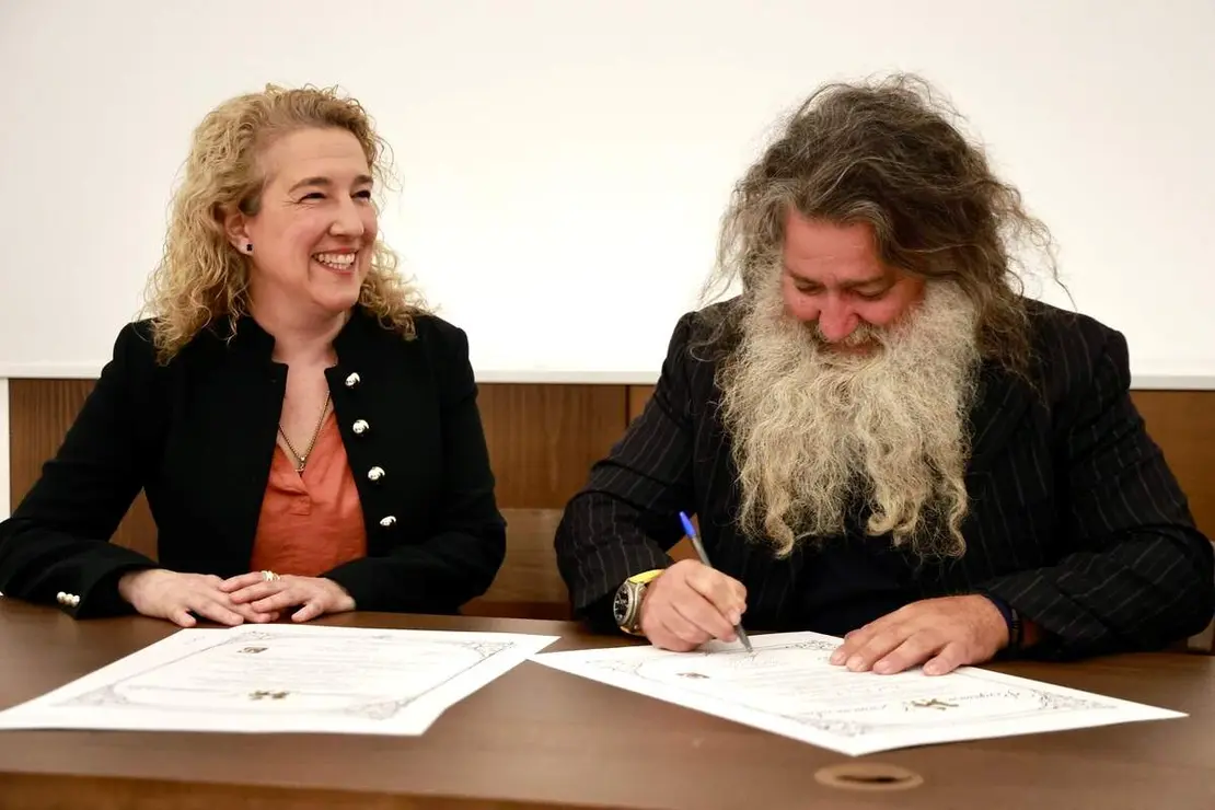 Acto de inauguraci&oacute;n de Archivo L&iacute;quido de Santo Martino, enmarcado en la programaci&oacute;n de &lsquo;El Gallo Wine Fest&rsquo;.