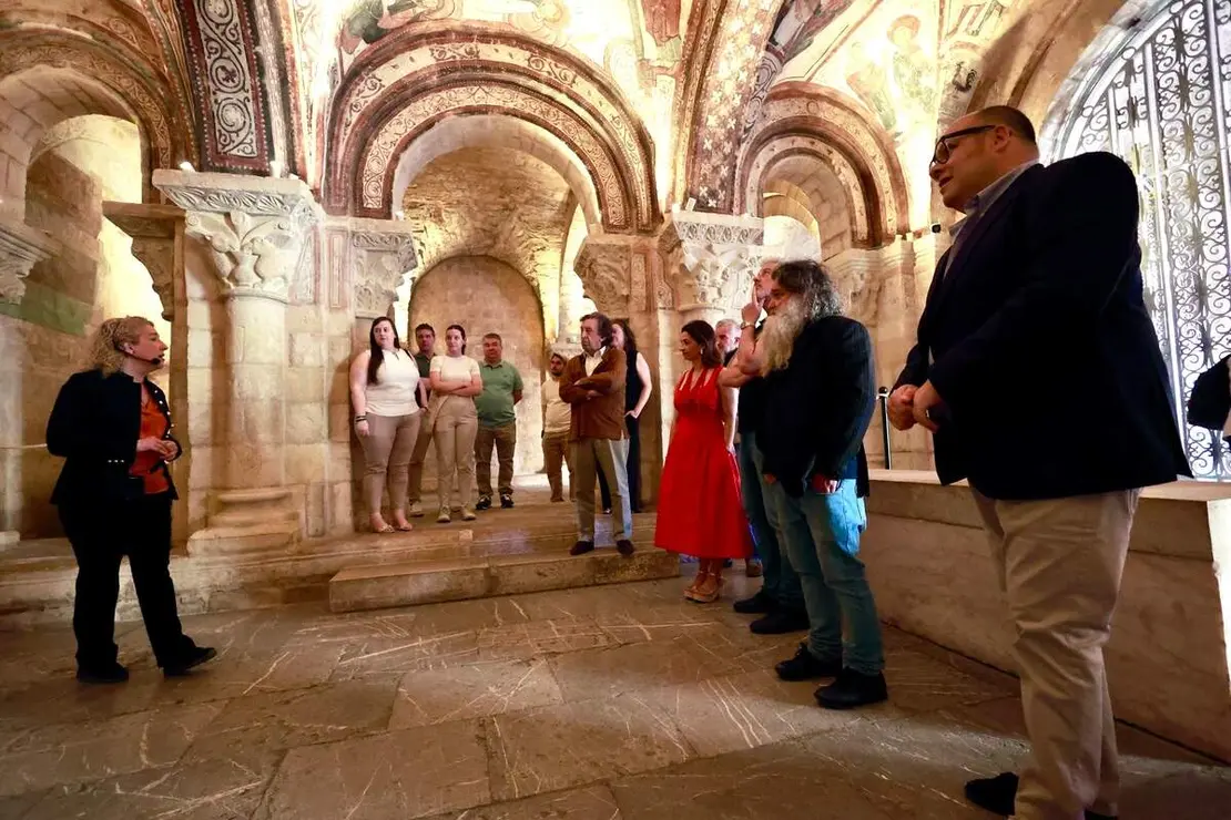 Acto de inauguraci&oacute;n de Archivo L&iacute;quido de Santo Martino, enmarcado en la programaci&oacute;n de &lsquo;El Gallo Wine Fest&rsquo;.