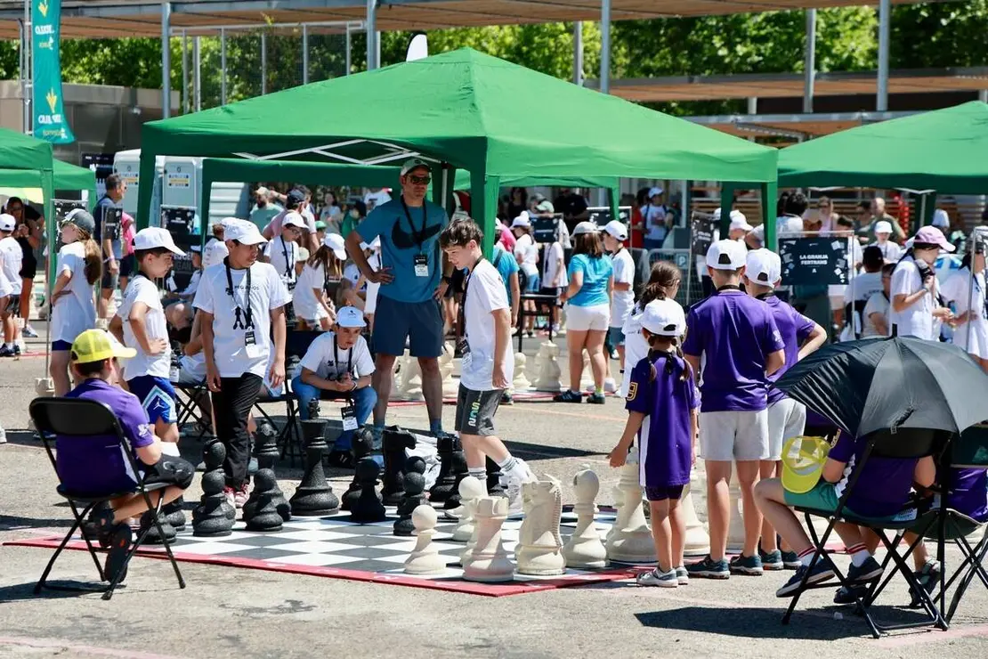 Celebraci&oacute;n de la final provincial de la quinta edici&oacute;n del Torneo de Ajedrez Peque&ntilde;os Gigantes