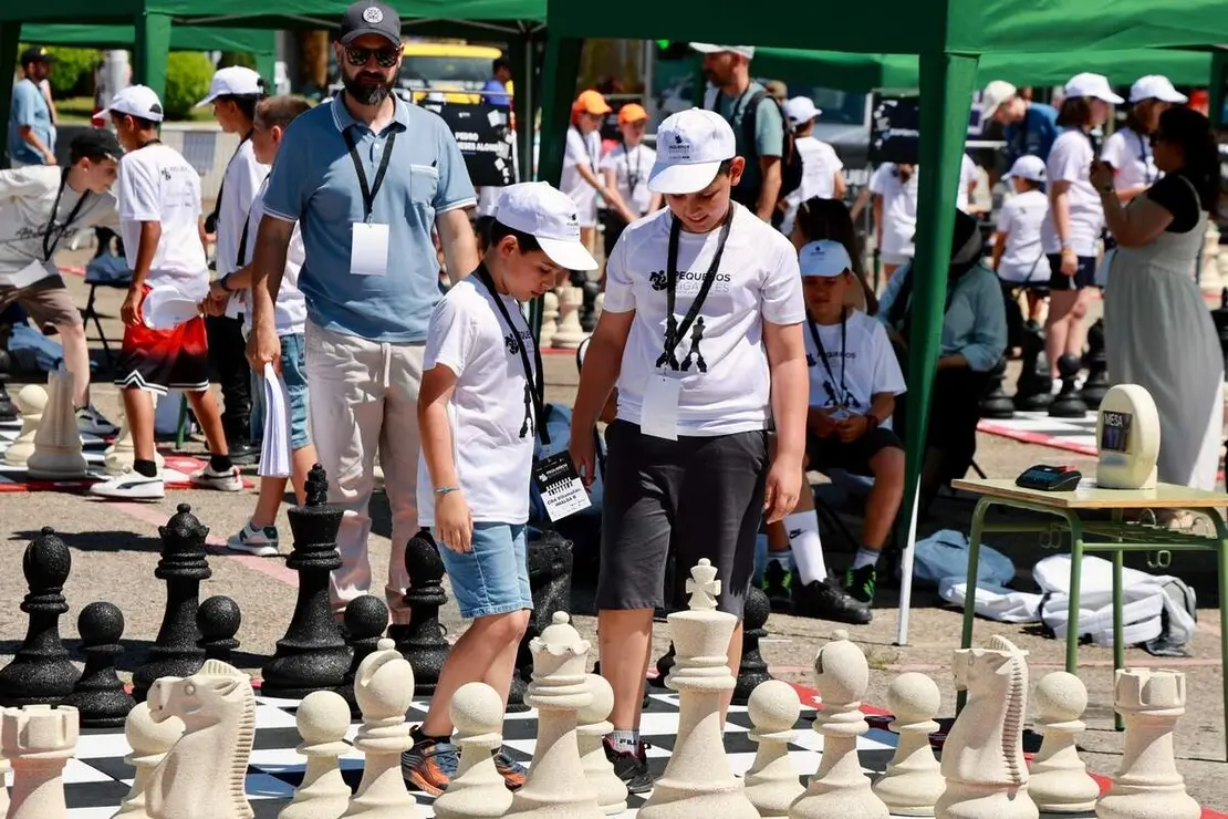 Celebraci&oacute;n de la final provincial de la quinta edici&oacute;n del Torneo de Ajedrez Peque&ntilde;os Gigantes