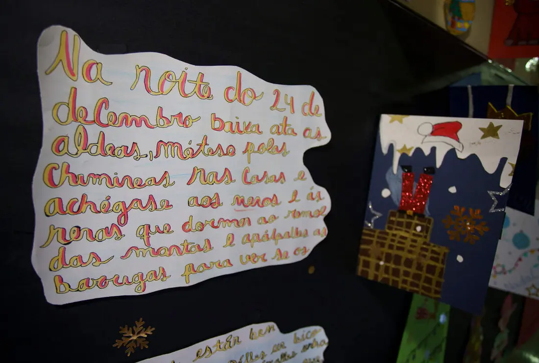 Aula de gallego en el colegio Garc&iacute;a Yebra de Ponferada, perteneciente al programa de la Junta de Castilla y Le&oacute;n