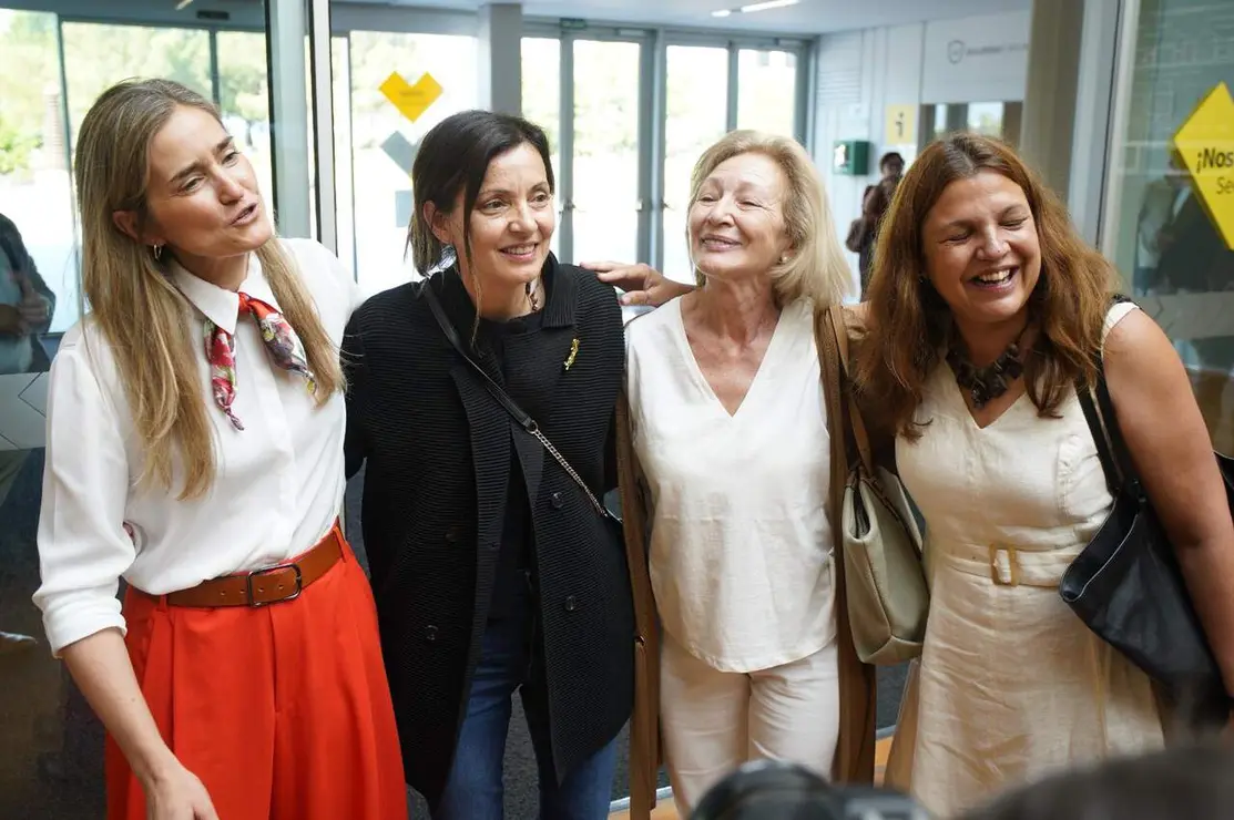 Jornada &lsquo;Justicia, voces y memoria: de la violencia sist&eacute;mica a la reparaci&oacute;n&rsquo; en Ponferrada con Nevenka Fern&aacute;ndez y Sara Aagesen. Foto: C&eacute;sar S&aacute;nchez.