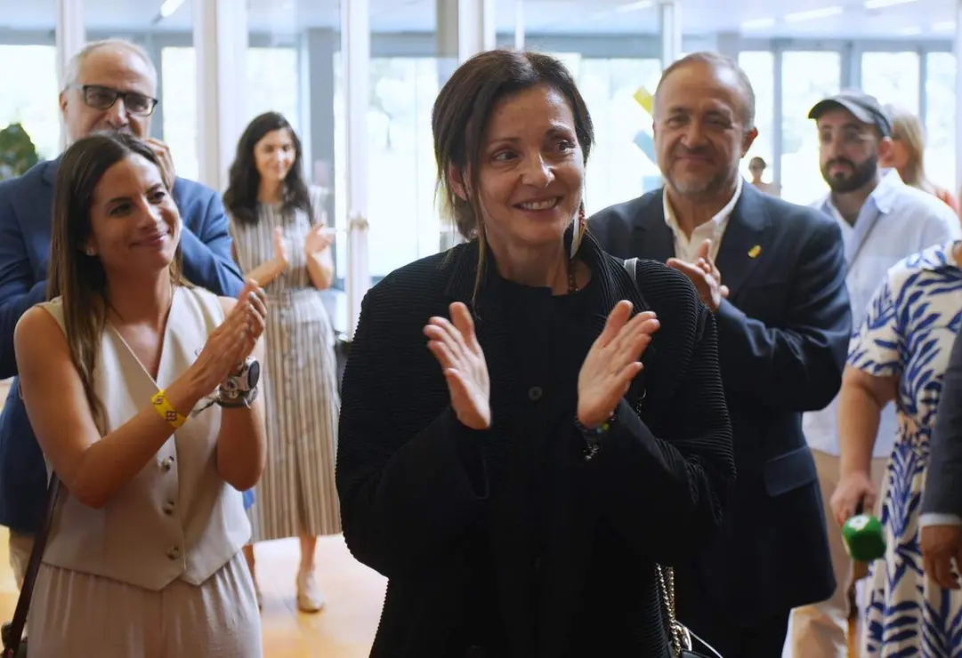 Jornada &lsquo;Justicia, voces y memoria: de la violencia sist&eacute;mica a la reparaci&oacute;n&rsquo; en Ponferrada con Nevenka Fern&aacute;ndez y Sara Aagesen. Foto: C&eacute;sar S&aacute;nchez.