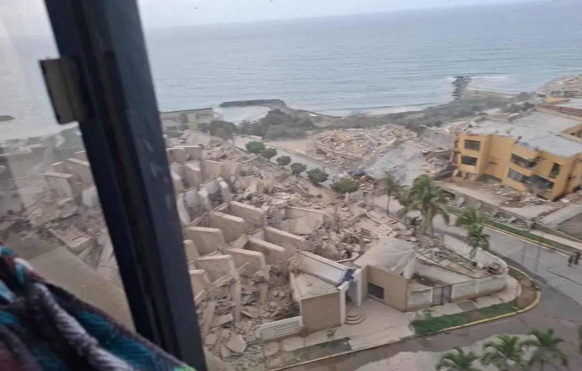 Im&aacute;genes del terremoto en Venezuela, con visibles destrozos en todo el pa&iacute;s y la previsi&oacute;n de cientos de muertos.