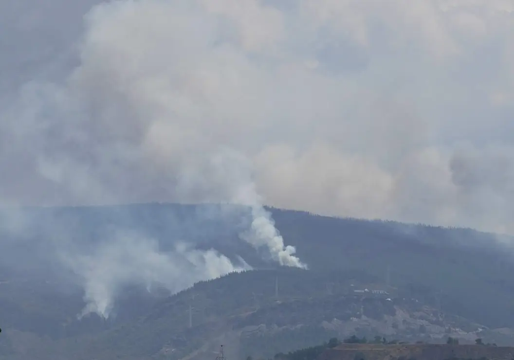 Incendio en el municipio de Congosto (Le&oacute;n)