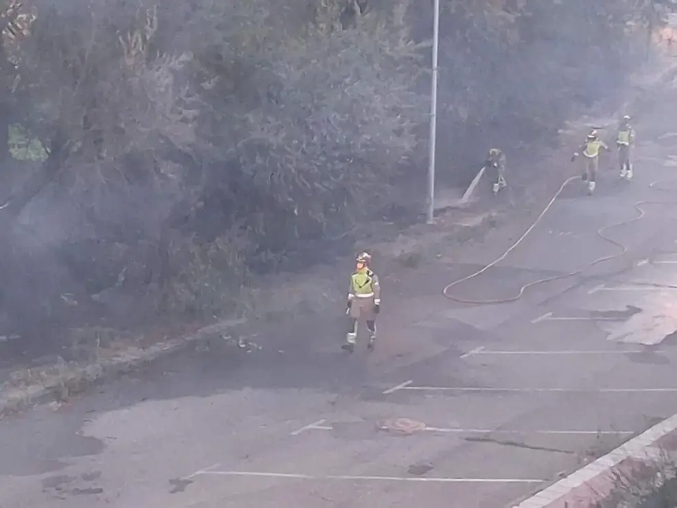 incendio en San Andr&eacute;s del Rabanedo (3)