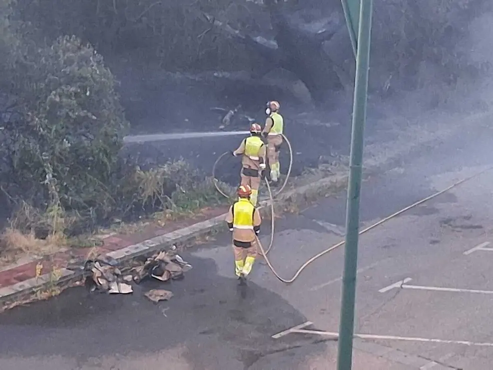 incendio en San Andr&eacute;s del Rabanedo (5)