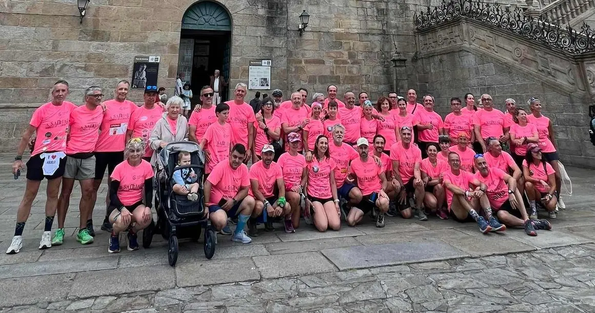 A Santiago contra el c&aacute;ncer (7)