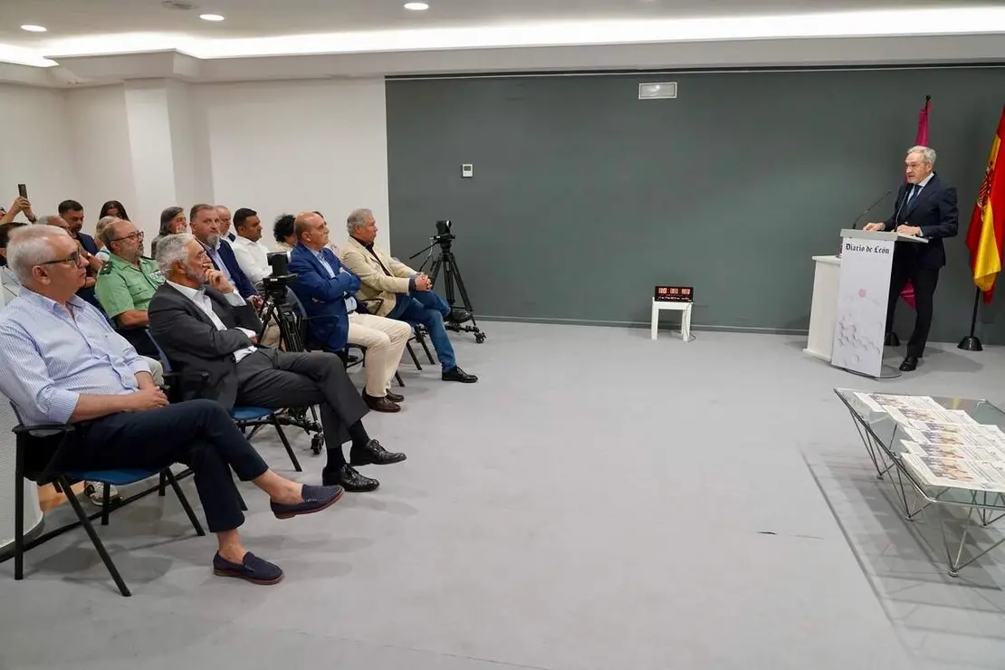 El consejero de Cultura, Turismo y Deporte, Alberto D&iacute;az Pico, ofrece la conferencia inaugural del VI Congreso de Turismo ''Le&oacute;n, escenarios para todo el a&ntilde;o'', organizado por Diario de Le&oacute;n