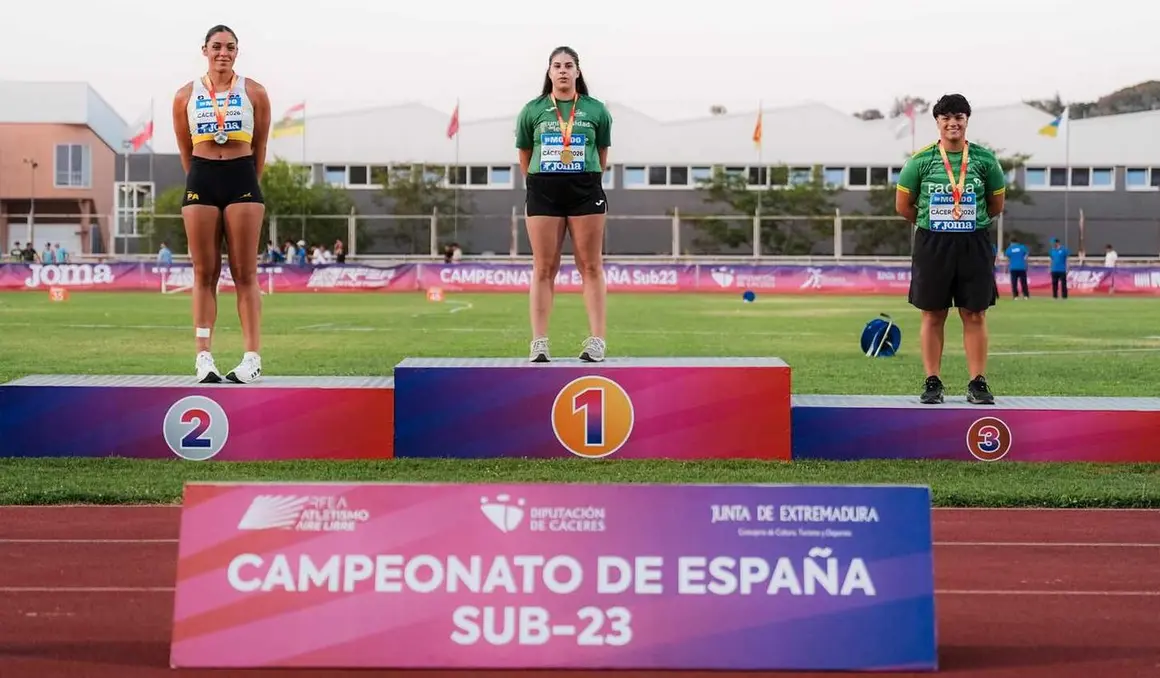 Campeonato de Espa&ntilde;a por Federaciones Auton&oacute;micas sub18, 28 de junio de 2026 en Logro&ntilde;o. (Foto: RFEA - Sportmedia).  Foto propiedad Sportmedia para la Real Federaci&oacute;n Espa&ntilde;ola de Atletismo. Licencia de uso libre editorial. Para uso comercial contactar con contacto@sportmedia.es