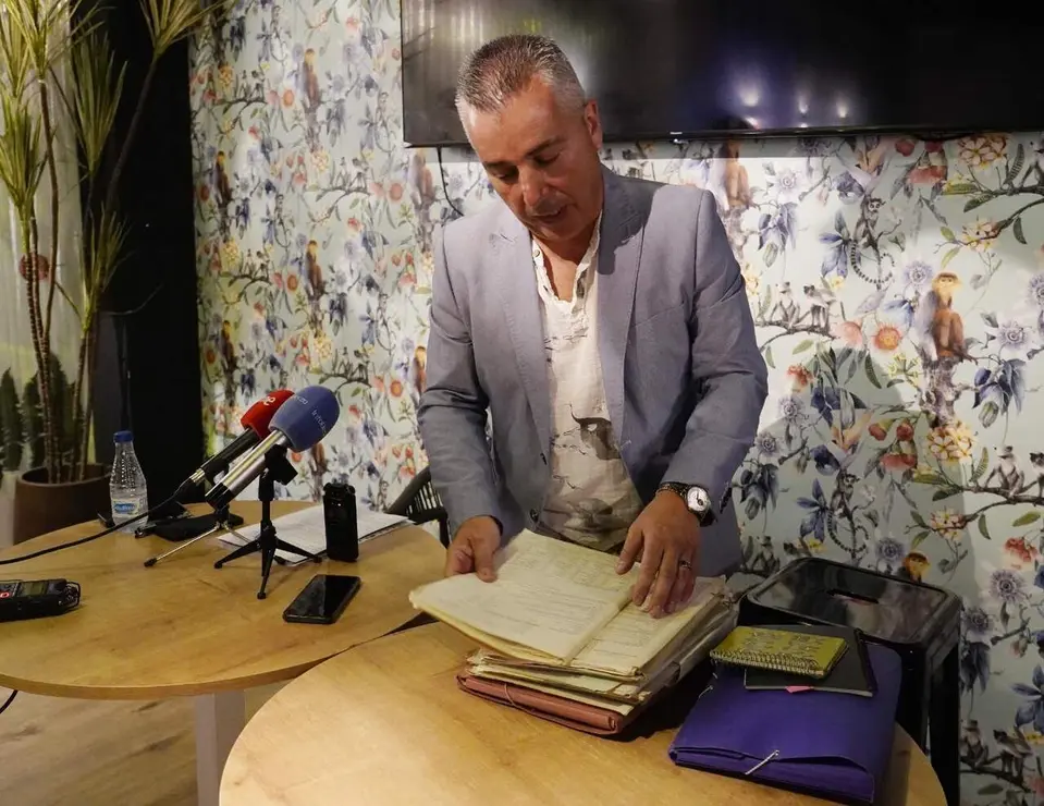 Comparecencia de Santiago Mac&iacute;as, investigador sobre la guerra civil y la dictadura espa&ntilde;ola en el Bierzo (1)