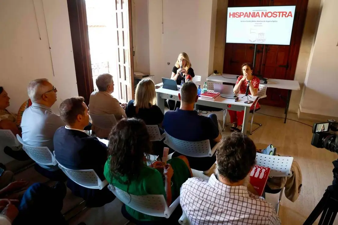Acto de inauguraci&oacute;n de la exposici&oacute;n itinerante &lsquo;Hispania Nostra. 50 a&ntilde;os comprometida con el patrimonio&rsquo;