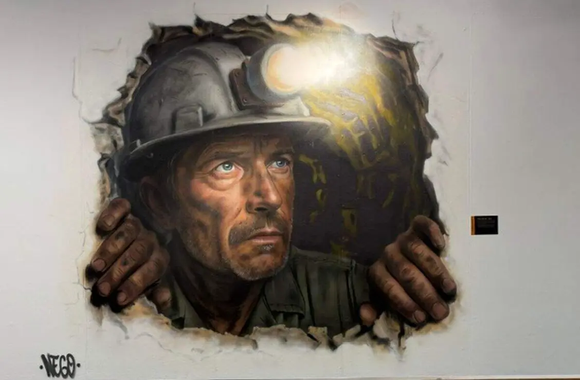 El Museo de la Siderurgia y la Miner&iacute;a de Sabero acoge una nueva edici&oacute;n de la exposici&oacute;n &lsquo;Del carb&oacute;n al grafiti&rsquo;. Foto. MSM.