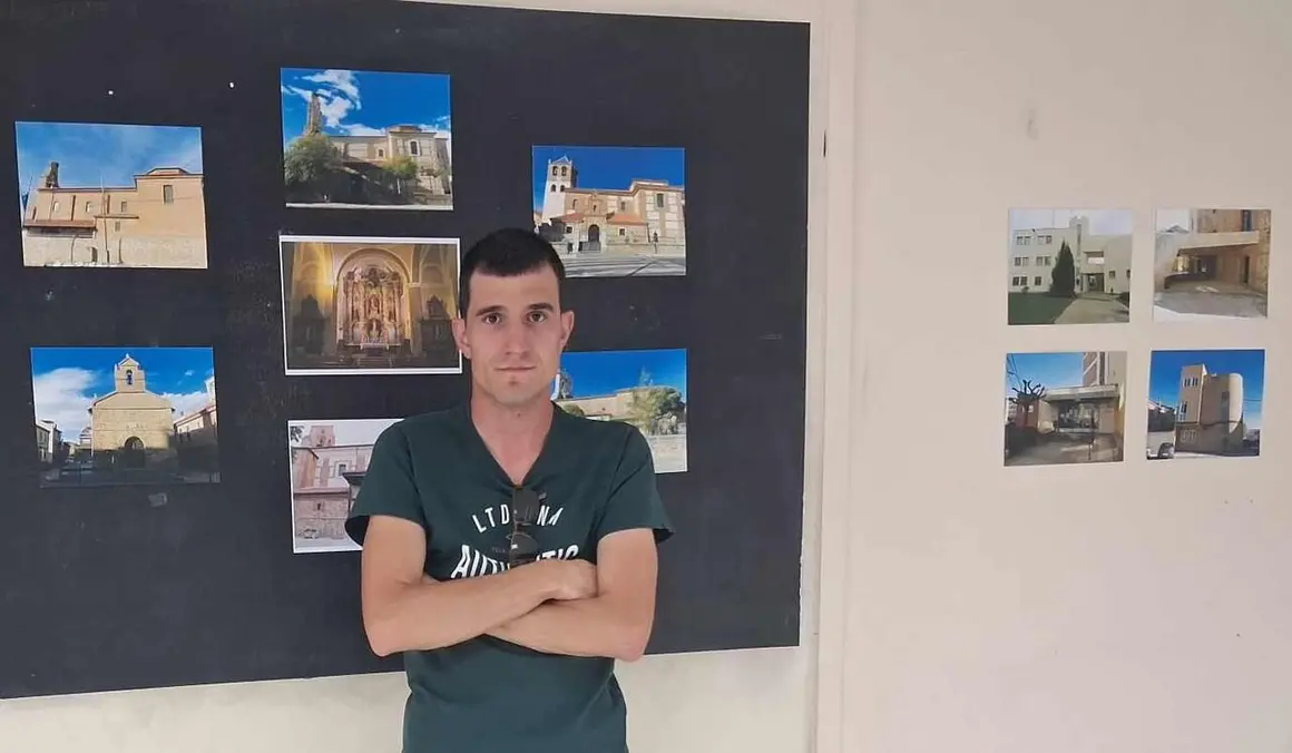 La exposici&oacute;n del fot&oacute;grafo leon&eacute;s en la Junta Vecinal de Trobajo del Camino re&uacute;ne im&aacute;genes sobre San Andr&eacute;s del Rabanedo, sus tradiciones y su patrimonio.