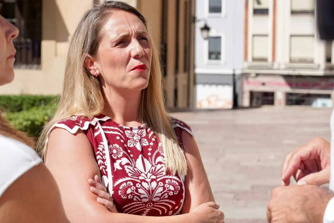 La vicesecretaria nacional de Coordinaci&oacute;n Sectorial del Partido Popular, Alma Ezcurra, visita la ciudad de Le&oacute;n acompa&ntilde;ada por el senador Jorge Garc&iacute;a Vega, la procuradora Mar&iacute;a Jos&eacute; &Aacute;lvarez y la concejala del Ayuntamiento de Le&oacute;n Ana Franco