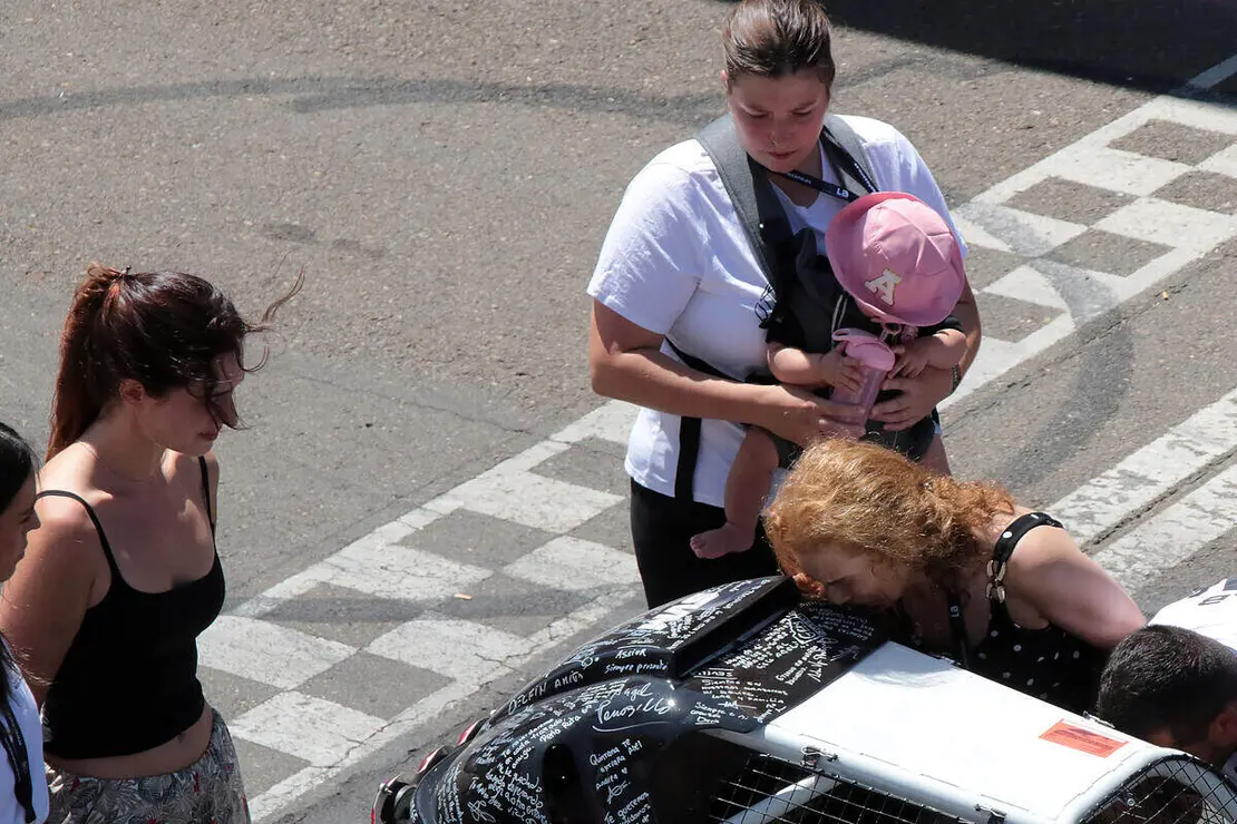 Gran Premio de Velocidad Ciudad de La Ba&ntilde;eza; acto de homenaje a Abel Ramos